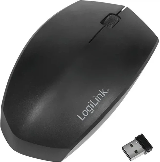 Миша Logilink ID0191 Wireless/Bluetooth Black (4052792056709) - зображення 2