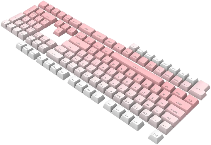 Кейкапи Redragon A139 US ANSI 104 Ombre Pink (6950376717894) - зображення 4
