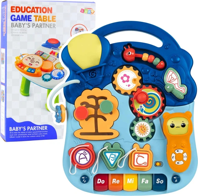 Інтерактивний столик LEAN Toys 6 в 1 27116 (5905991077176) - зображення 3