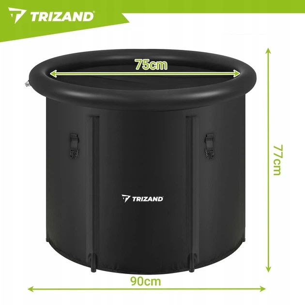 Зимняя бочка для моржевый Trizand 26799 200 л складная ледяная ванна с термоизоляцией + аксессуары - Фото 8 Зимняя бочка для моржевый Trizand 26799 200 л складная ледяная ванна с термоизоляцией + аксессуары - изображение 8