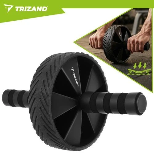 Ролик для пресса Trizand 27668 (ab wheel) с ковриком EVA, разборной, нескользящие ручки, для тренировок дома - изображение 11