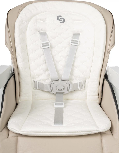 Стільчик для годування Caretero Nesto 3 в 1 Бежевий (5903076323415) - зображення 17