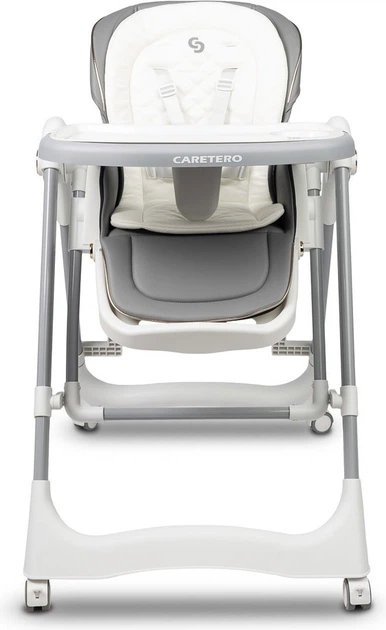 Стільчик для годування Caretero Nesto 3 в 1 Сірий (5903076323408) - зображення 2