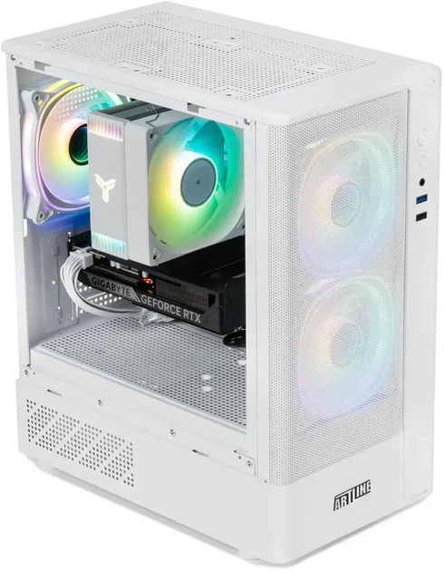 Компьютер ARTLINE Gaming X49WHITE (X49WHITEv02) - Фото 13 Компьютер ARTLINE Gaming X49WHITE (X49WHITEv02) - изображение 13