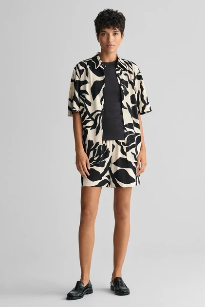 Жіночі шорти з візерунком REL PALM PRINT PULL ON Gant 34 4020104 - зображення 2
