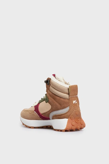 Жіночі коричневі хайтопи LUCKY TRECK Pepe Jeans 38 PLS31516 - изображение 5