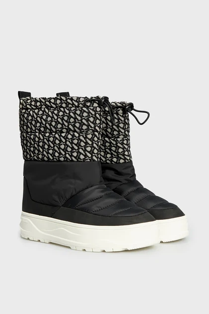 Жіночі чорні дутики з візерунком KORE ZET W Pepe Jeans 37 PLS31504 - зображення 3