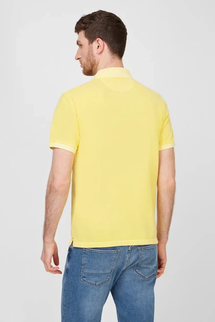 Чоловіче жовте поло SUNFADED PIQUE Gant XXL 2052028 - изображение 4