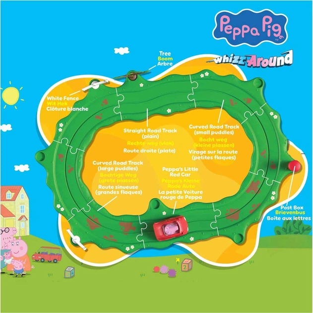 Гоночна траса Peppa Pig Peppa's Little Red Car 4680719 (6097017922955) - зображення 3