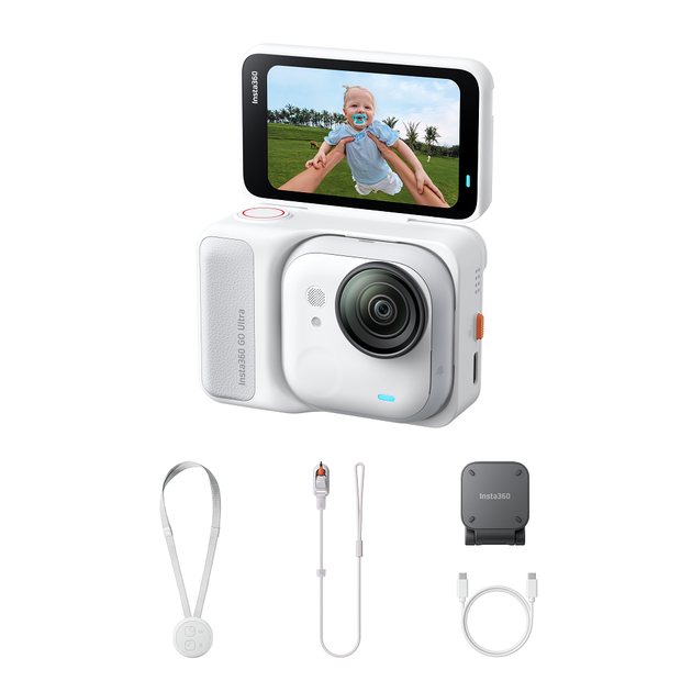 Екшн-камера Insta360 GO Ultra Standard Edition (Arctic White) (6977644761342) - Фото 3 Екшн-камера Insta360 GO Ultra Standard Edition (Arctic White) (6977644761342) - изображение 3