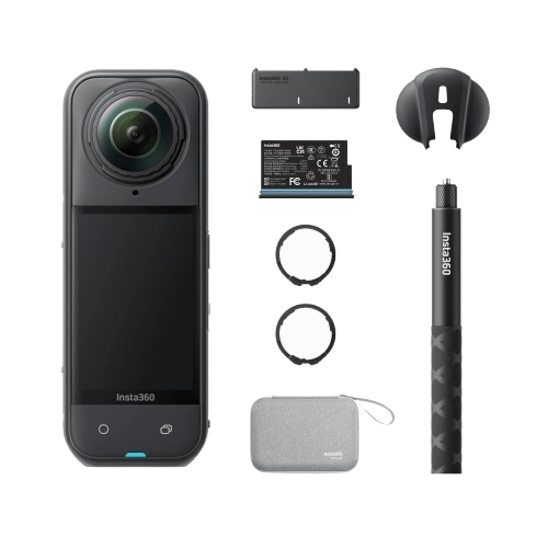 Панорамна 360-камера Insta360 X5 8K (Essential Bundle, чорна) - изображение 3
