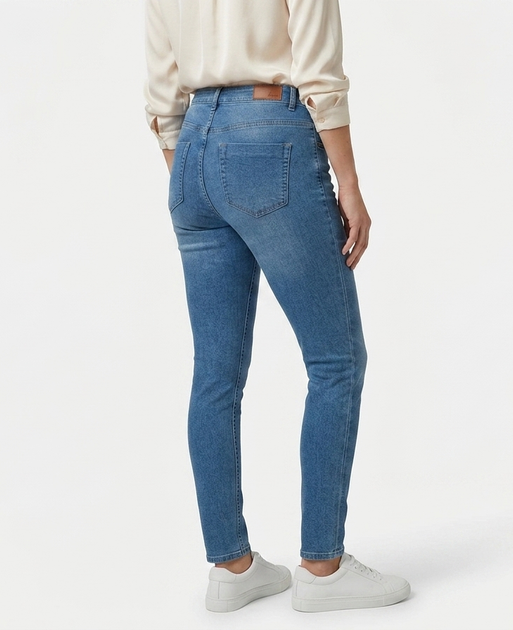 Жіночі джинси super skinny fit esmara, 42 (s) розмір, блакитний - зображення 2