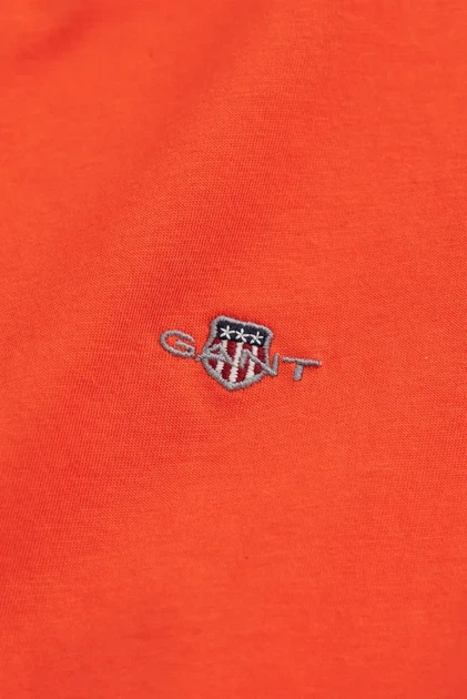 Жіноча червона футболка REG SHIELD SS T-SHIRT Gant L 4200200 - зображення 4