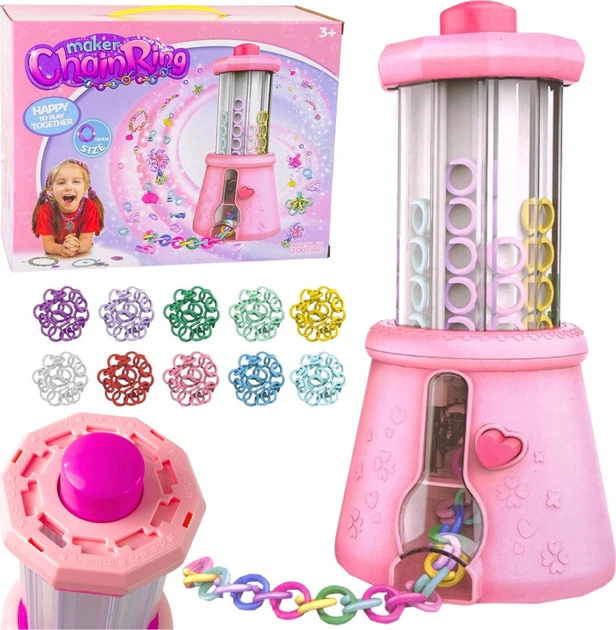 Набір для виготовлення прикрас LEAN Toys Машинка для бісеру 13274 (5905323214767) - зображення 4