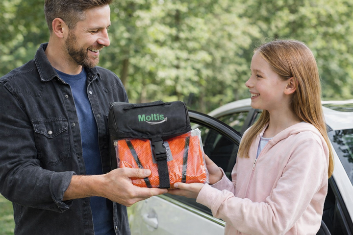 Автомобильный компрессор Moltis 12В с автостопом, 37 л/мин, 7 атм, для подкачки шин R13–R17 10009 - изображение 6