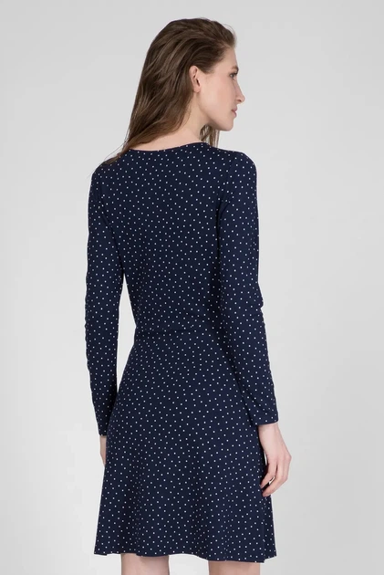 Жіноча темно-синя сукня Gant L 4204349 - изображение 4