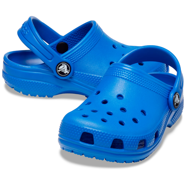 Сабо Crocs Classic Kids Clog 34 р 20.9-21.7 см Детские Синие 206991-J3 Blue - изображение 3