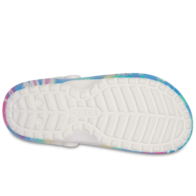 Утеплені сабо Crocs Classic Lined Tie Dye Clog 37 р 23.2-24 см Різнокольорові 206341 M5/W7 Powder Blue/Multi - Фото 6 Утеплені сабо Crocs Classic Lined Tie Dye Clog 37 р 23.2-24 см Різнокольорові 206341 M5/W7 Powder Blue/Multi - зображення 6