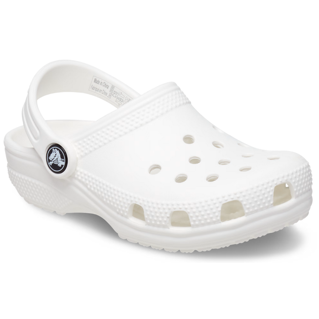 Сабо Crocs Classic Kids Clog 33 р 20.1-20.8 см Детские Белые 206991-J2 White - изображение 2