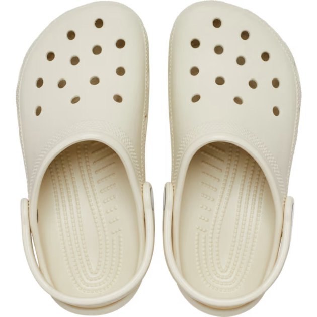 Сабо Crocs Classic Kids Clog 33 р 20.1-20.8 см Детские Бежевые 206991-J2 Bone - изображение 4