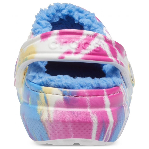 Утеплені сабо Crocs Classic Lined Tie Dye Clog 42 р 27-27.5 см Різнокольоровий 206341 M9/W11 Powder Blue/Multi - зображення 5