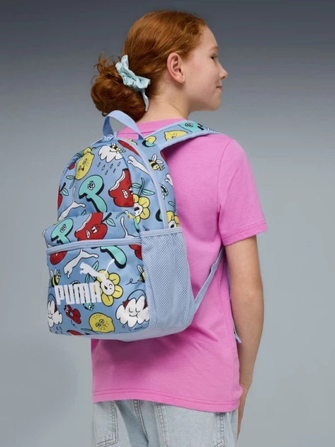 Рюкзак детский 13 л Puma Kids 09132409 Snow Mountain Blue-Comic AOP (4069162002501) - изображение 2