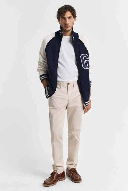 Чоловічі бежеві чіноси SLIM TWILL CHINOS Gant 31-32 1505221 - зображення 2
