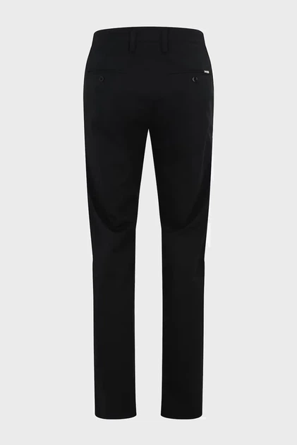 Чоловічі чорні чіноси REGULAR TWILL Gant 36-32 1505222 - Фото 8 Чоловічі чорні чіноси REGULAR TWILL Gant 36-32 1505222 - изображение 8