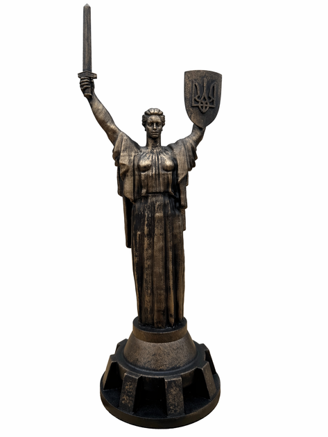 Статуэтка Родина-Мать бронзовая патриотическая — коллекционная скульптура, 31 см - Фото 2 Статуэтка Родина-Мать бронзовая патриотическая — коллекционная скульптура, 31 см - изображение 2