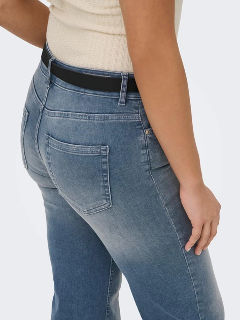 Джинсы Regular Fit женские ONLY 15353695-71655 XL Special Blue Grey Denim (5715727075464) - изображение 6