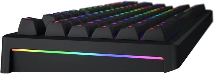 Клавиатура беспроводная Hator Skyfall 80 PRO Aurum Vanila Silent RGB Wireless/Bluetooth/USB Black (HTK4181UA) - Фото 5 Клавиатура беспроводная Hator Skyfall 80 PRO Aurum Vanila Silent RGB Wireless/Bluetooth/USB Black (HTK4181UA) - изображение 5