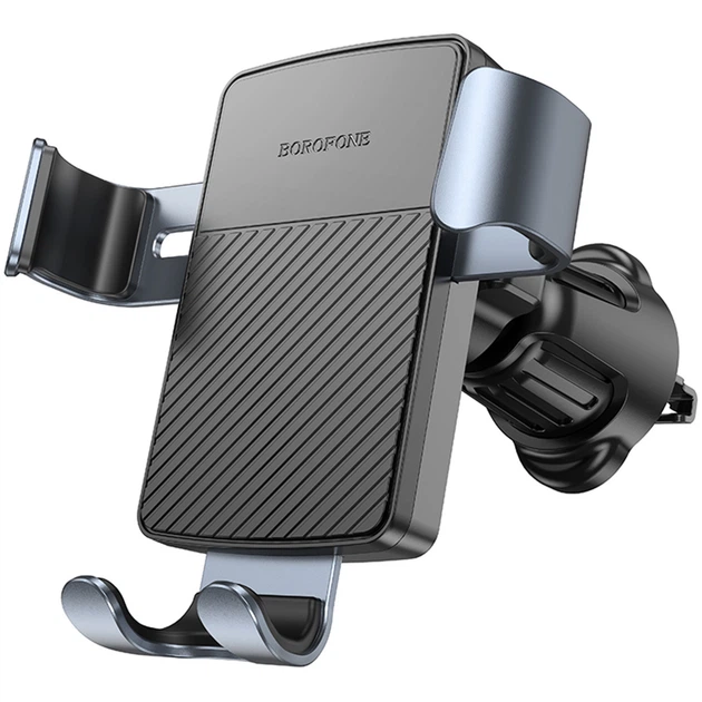 Автотримач Borofone BH118 Refined (Black / Metal gray) (251408) - Фото 1 Автотримач Borofone BH118 Refined (Black / Metal gray) (251408) - зображення 1