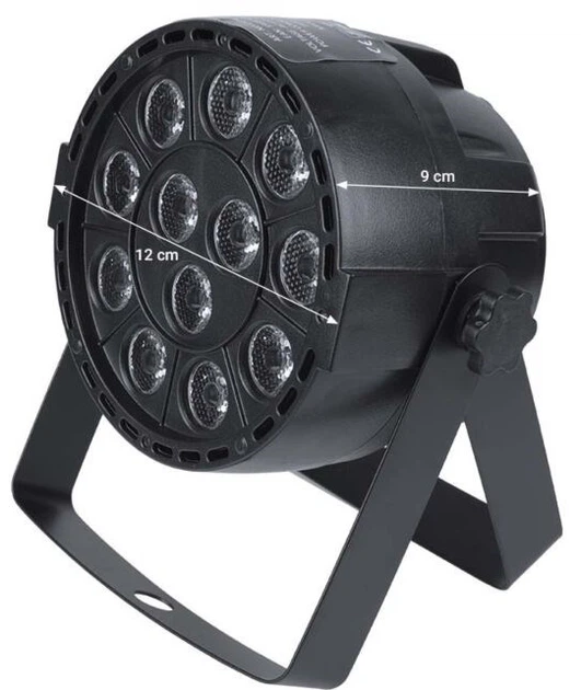 Сценічний прожектор Light4Me P12 LED PAR RGBW (5908249814608) - зображення 6