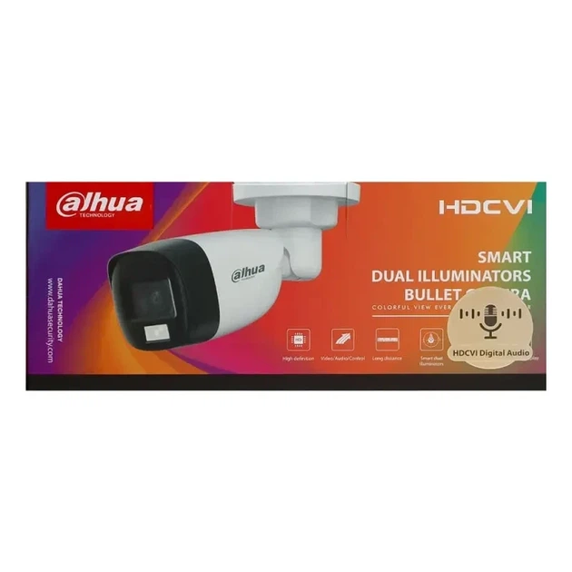 2МП HDCVI видеокамера Dahua DH-HAC-HFW1200CMP-IL-A (2.8мм) - изображение 5