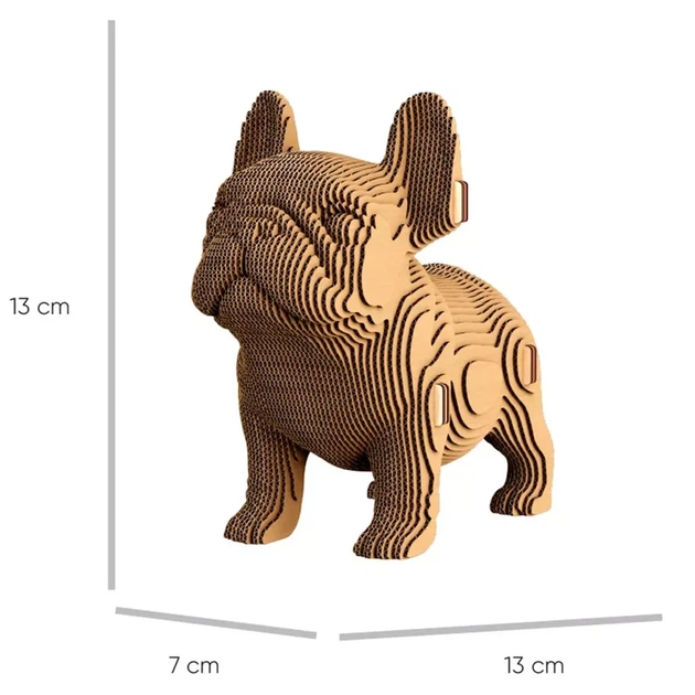 3D пазл Cartonic BULLDOG PUPPY (CARTMNBULL) - зображення 3