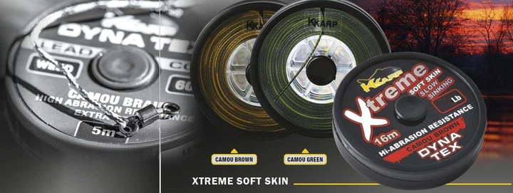 Поводочный материал K-KARP DT XTREME Soft 16m 25lb Коричневый - Фото 2 Поводочный материал K-KARP DT XTREME Soft 16m 25lb Коричневый - изображение 2