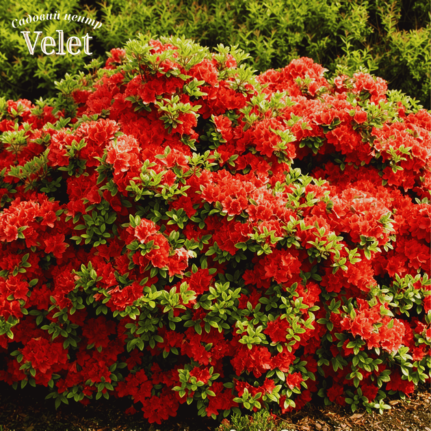 Рододендрон (азалия японская) Гейша Оранж (Rhododendron obtusum Geisha Orange), C3 - Фото 3 Рододендрон (азалия японская) Гейша Оранж (Rhododendron obtusum Geisha Orange), C3 - изображение 3