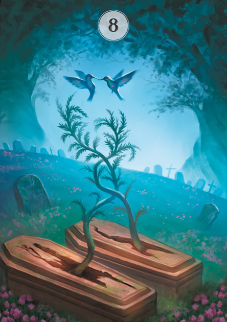 Карти Оракул Трави та рослини Ленорман - Herbs & Plants Lenormand Oracle Cards - зображення 3