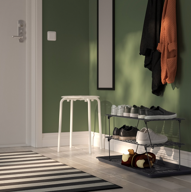 Полка для обуви с подкладкой IKEA GREJIG / BAGGMUCK 796.226.28 - Фото 2 Полка для обуви с подкладкой IKEA GREJIG / BAGGMUCK 796.226.28 - изображение 2