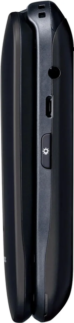 Телефон 2.4" Panasonic KX-TU456EXCE / 2G / 1-SIM / Ударостійкий MIL-STD-810G / SD-слот / Камера 0.3Мп / 1000мАг / Великі клавіші / Кнопка підтримки / Англійська мова / Чорний b4 - зображення 5