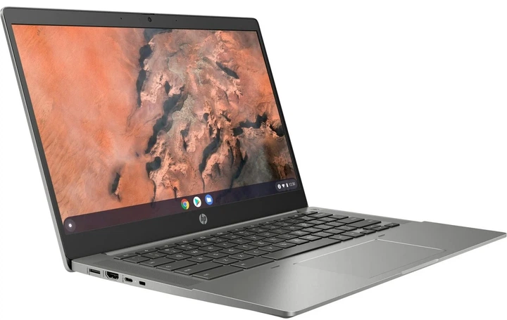 Ноутбук 14" HP Chromebook 14b (na0001sl) AMD Athlon RAM 4GB eMMC 64GB 10год батарея ChromeOS Алюминиевый корпус (UKR) - изображение 2