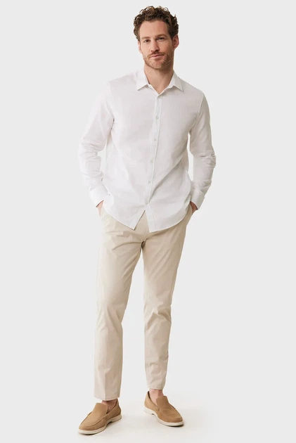 Чоловічі бежеві чіноси CRAIG Garment dye chino pants Mexx 36 MF007000751M - изображение 2
