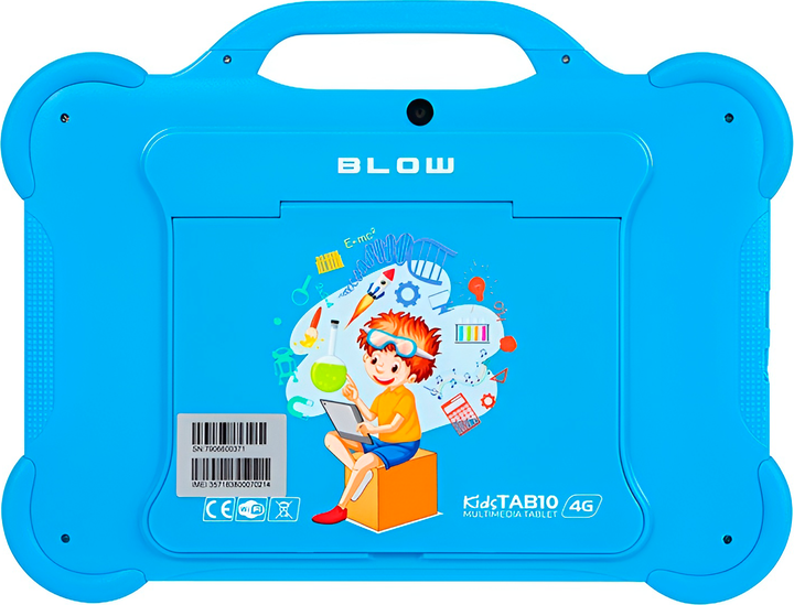 Tablet Blow KidsTAB10 10.1" Wi-Fi/4G 4/64GB Blue (79-066#) - obraz 2