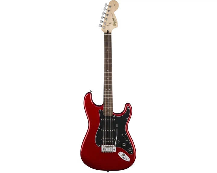 Електрогітара Fender Squier Strat Pack HSS LRL Candy Apple Red - Б/У - Фото 1 Електрогітара Fender Squier Strat Pack HSS LRL Candy Apple Red - Б/У - изображение 1