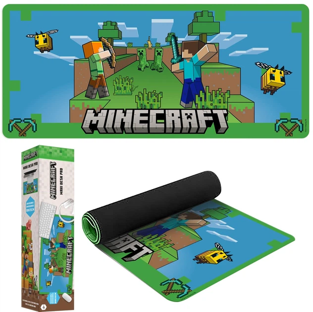 Настільний килимок Kids Euroswan Minecraft 80 x 35 см MC00045 (8435507892230) - зображення 2