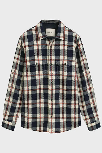 Чоловіча картата сорочка HEAVY Gant XL 3250207 - изображение 5
