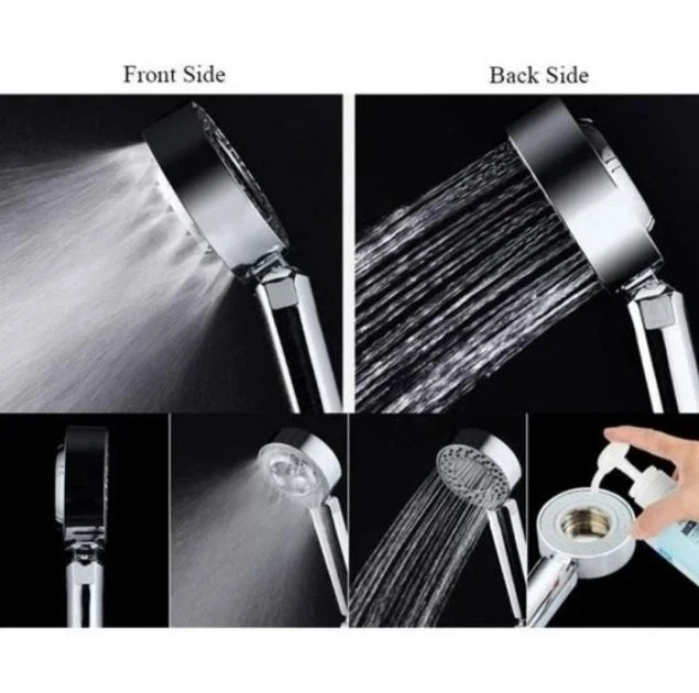 Душевая лейка двухсторонняя Multifunctional Faucet душевая насадка с отсеком для шампуня 3 режима работы (MX-00006843) - изображение 6