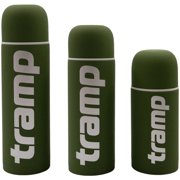Термос TRAMP Soft Touch 0,75 л UTRC-108 Хакі - Фото 3 Термос TRAMP Soft Touch 0,75 л UTRC-108 Хакі - зображення 3