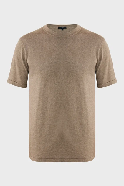Чоловічий бежевий джемпер LORENZO Premium knit t-shirt Mexx XXL MF006601551M - Фото 4 Чоловічий бежевий джемпер LORENZO Premium knit t-shirt Mexx XXL MF006601551M - изображение 4