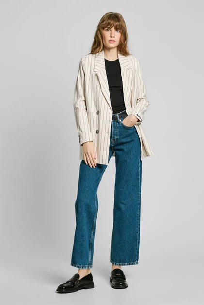 Джинси сині джинси STRAIGHT JEANS HW ROBYN Pepe Jeans 25 PL204901IB72 - зображення 2